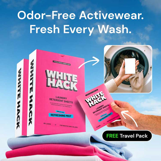 The Odor-Free Activewear Wash Kit: 2x Refreshing Mist Box + FREE Travel Pack + FREE Shipping